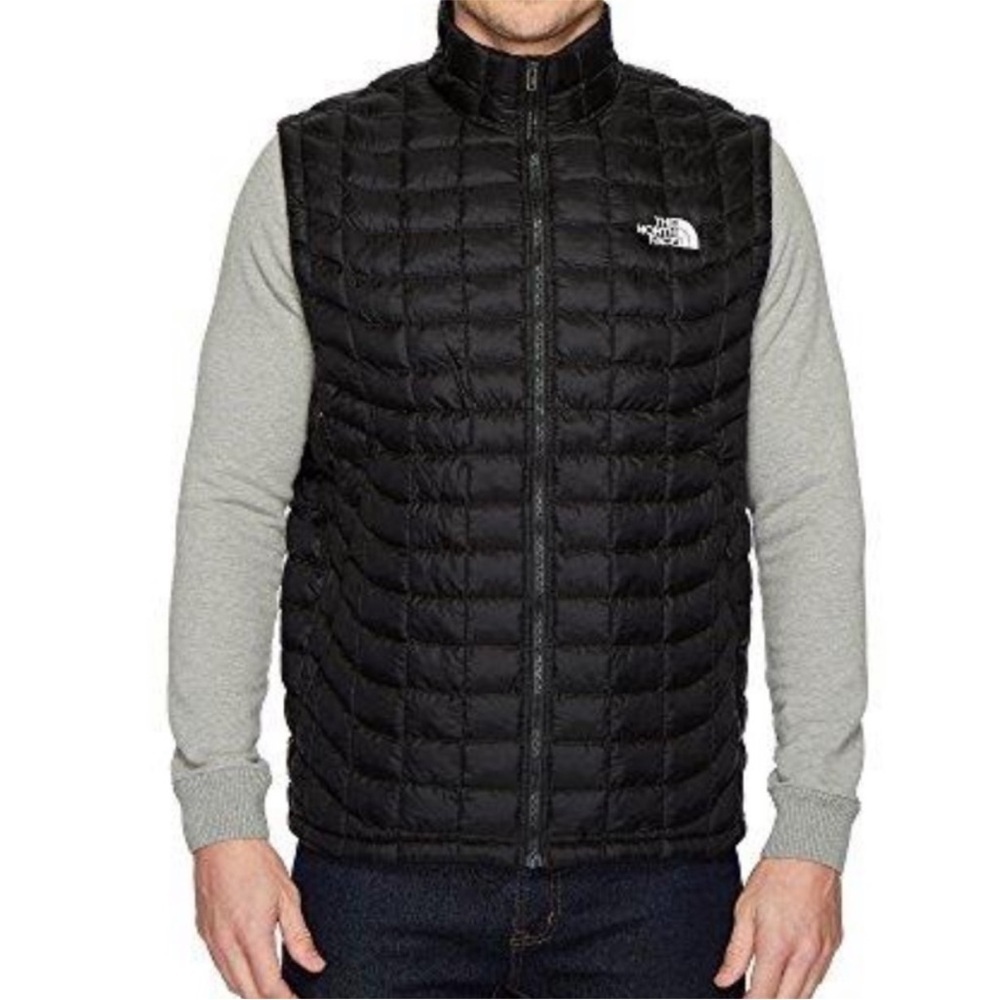 The North Face Black Thermoball Quilted Puffer Vest Size M
